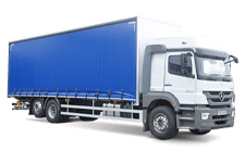 Van Rental Exeter - 26 Tonne Curtain Side Truck - Truck hire Exeter