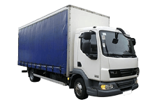 Van Rental Exeter - 7.5 Tonne Curtain Side Truck - Truck hire Exeter