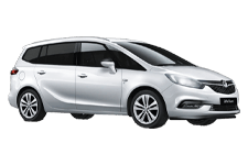 Van Rental Exeter - Vauxhall Zafira 7-Seater - Minibus hire Exeter